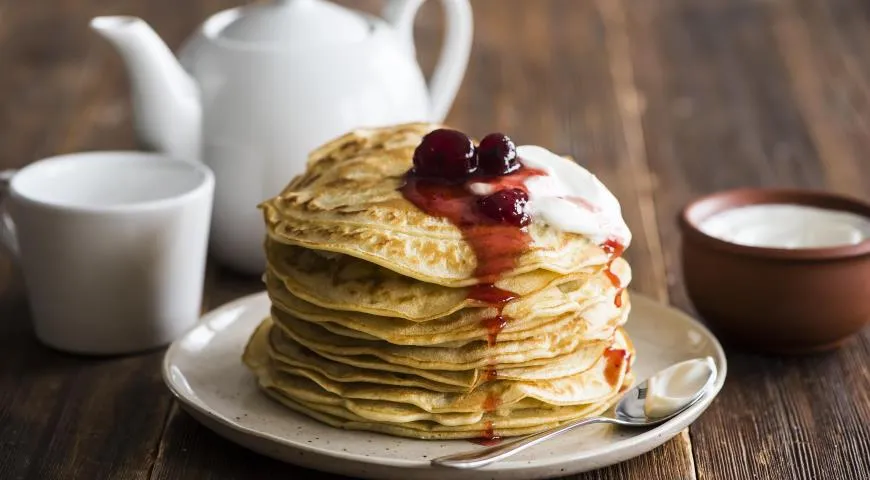 Блины без яиц