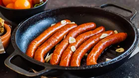 Рецепты с алкоголем, морепродуктами и сосисками