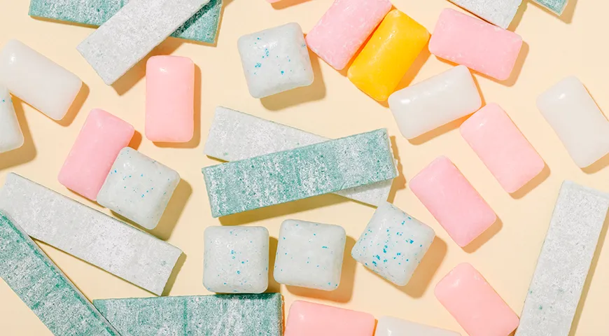 Разные форматы жвачки