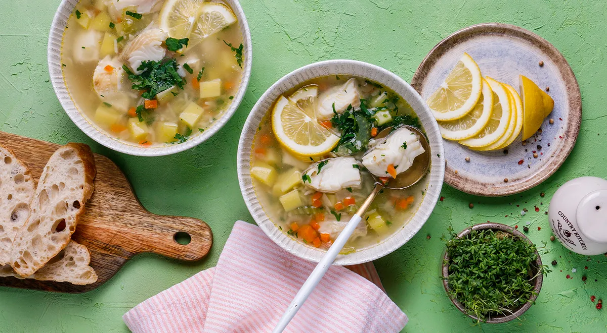 Суп из зубатки