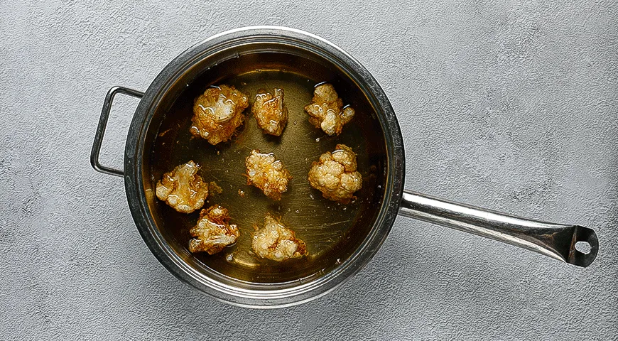 Острая цветная капуста по-корейски