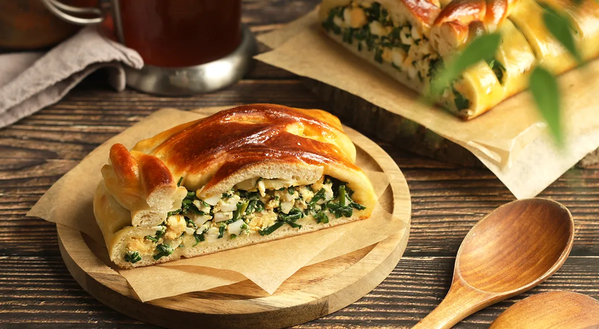 9 рецептов пирогов с зеленым луком и другой зеленью: быстро, вкусно и по-домашнему