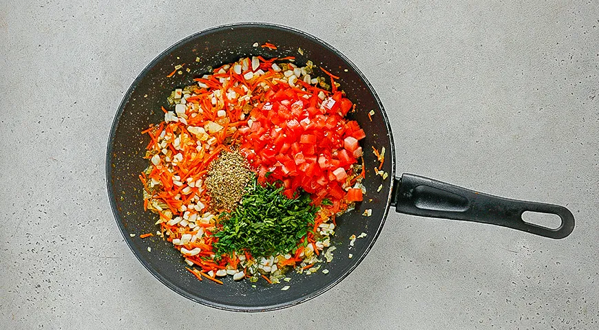 Кальмары, фаршированные булгуром