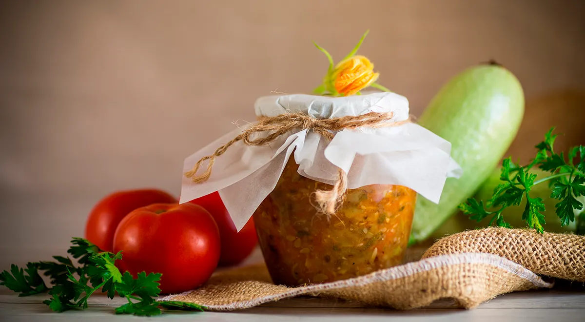 Кабачковая икра без уксуса