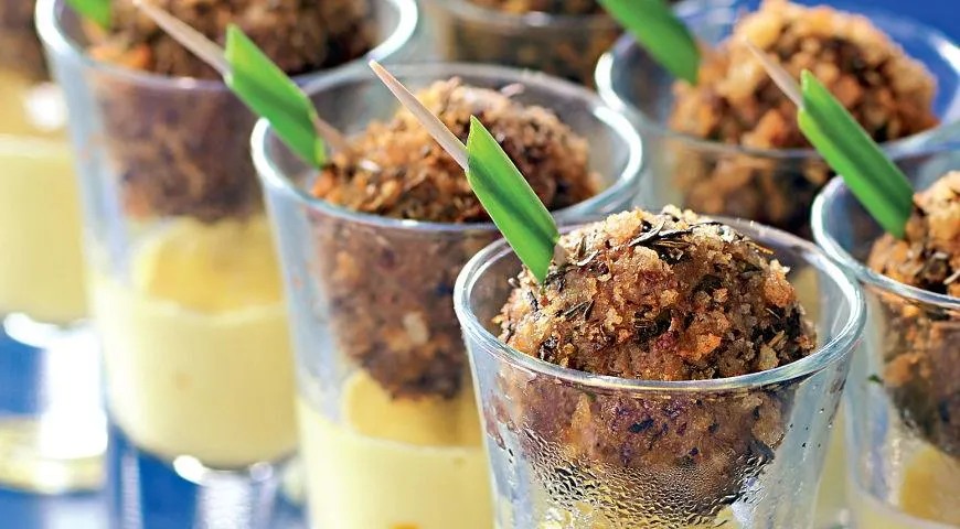 Фрикадельки из баранины и телятины в пряном шафрано-лимонном соусе, рецепт