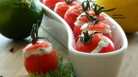Рецепты с молочной продукцией, сырами и черри