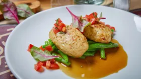 Рецепты с яйцом, курятиной и фасолью