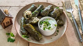 Долма с куриным фаршем