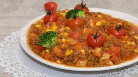 Рецепты с маслом растительным, кукурузой и бобовыми