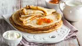 Блины на молоке