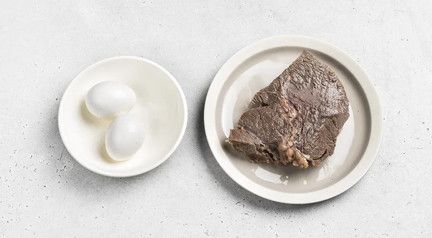 Пицца «Оливье»