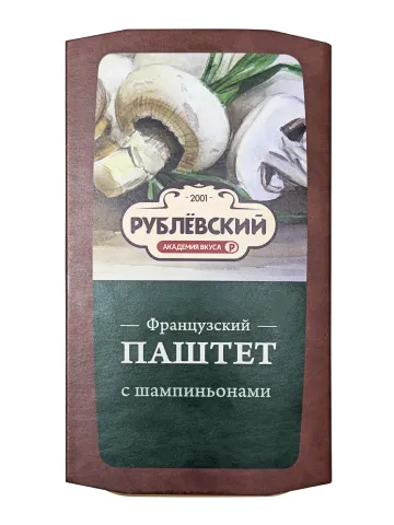 РУБЛЕВСКИЙ Паштет Французский с уткой 175г