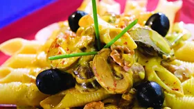 Рецепты с молочной продукцией, грецким орехом и пастой
