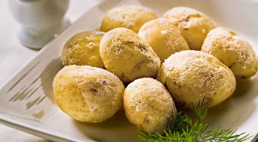 Рецепт картофеля в морской соли