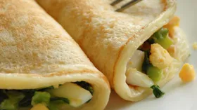 Рецепты с мукой пшеничной, яйцом куриным и икрой