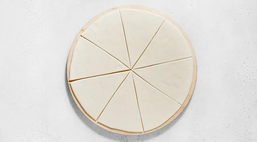 Постные рогалики с повидлом