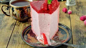 Рецепты с молочной продукцией, желатином и малиной