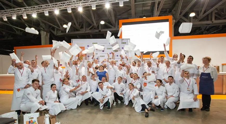 Шефы и их команды - участники отборочного тура Bocuse d'Or Russia 2019