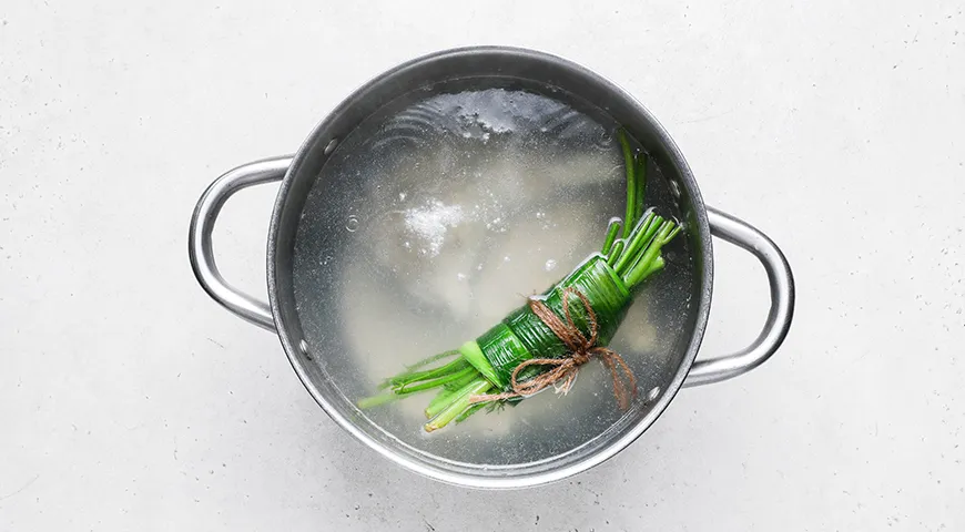 Нежный куриный суп со сливками