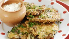 Рецепты с грибами, кисломолочными продуктами и хлебобулочными изделиями