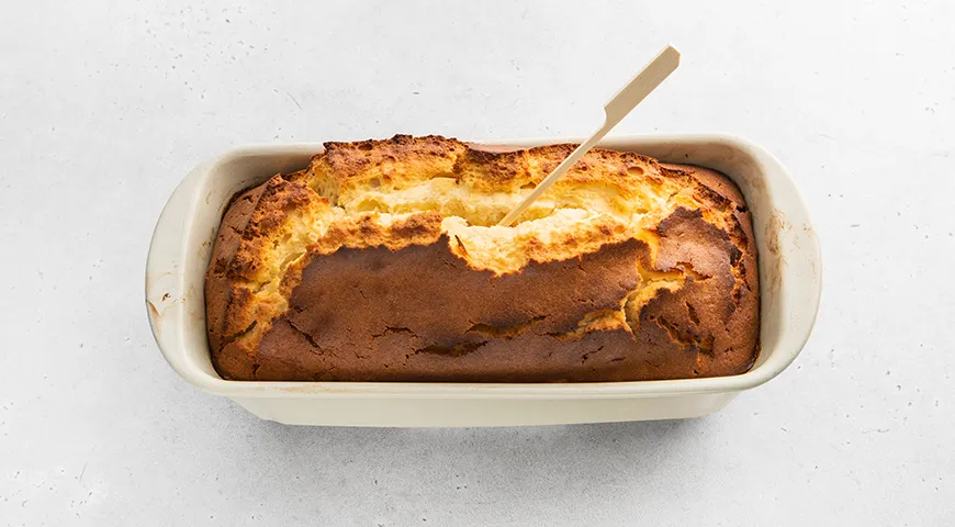 Классический лимонный кекс в духовке