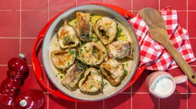 Жареная рыба конгрио