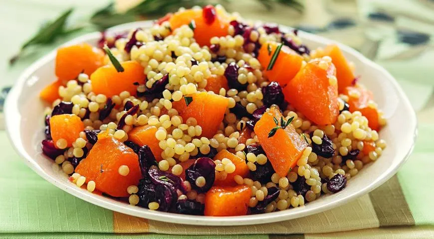 Птитим с тыквой