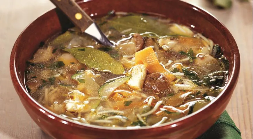 Суп грибной с опятами – кулинарный рецепт