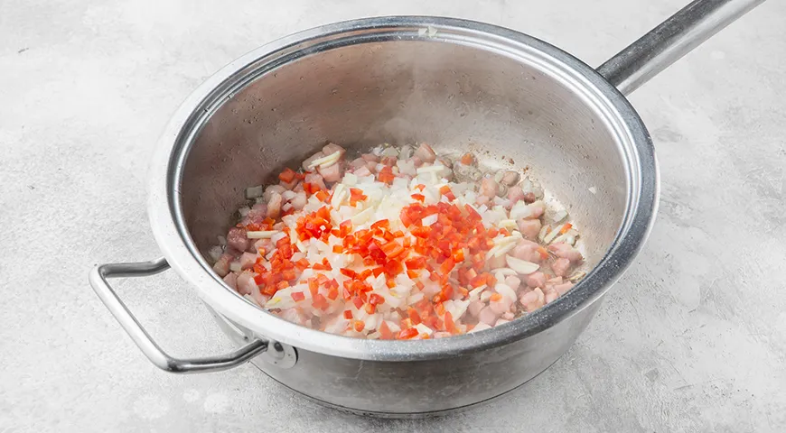 Харчо с булгуром