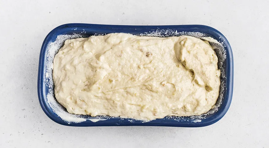 Банановый кекс на кефире