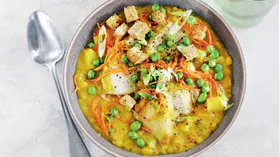 Рецепты с чесноком, картофелем и горохом
