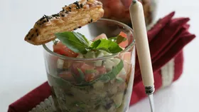 Рецепты с баклажаном, томатами и брынзой