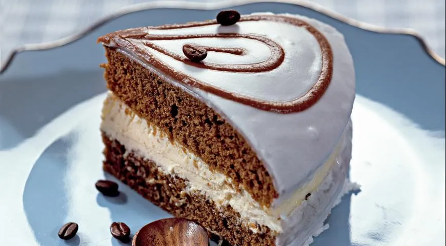 Рецепт кофейного торта с медом