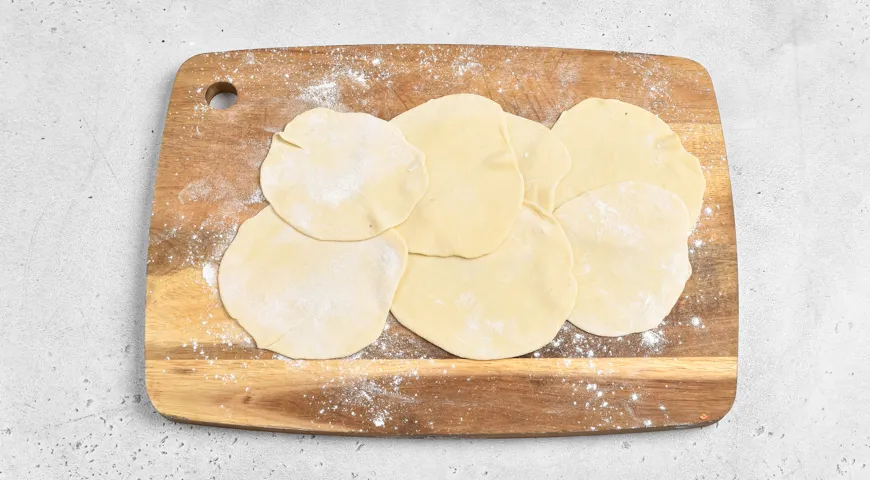 Манты на сковороде