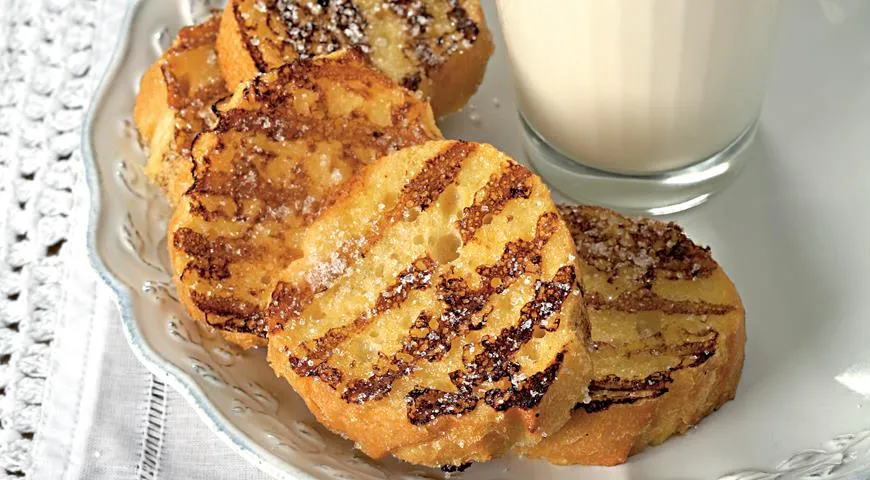 Яичные гренки