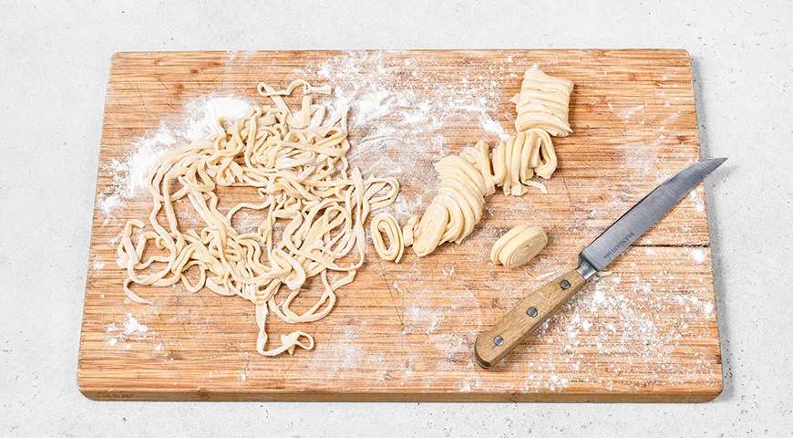 Лапша для лагмана домашняя