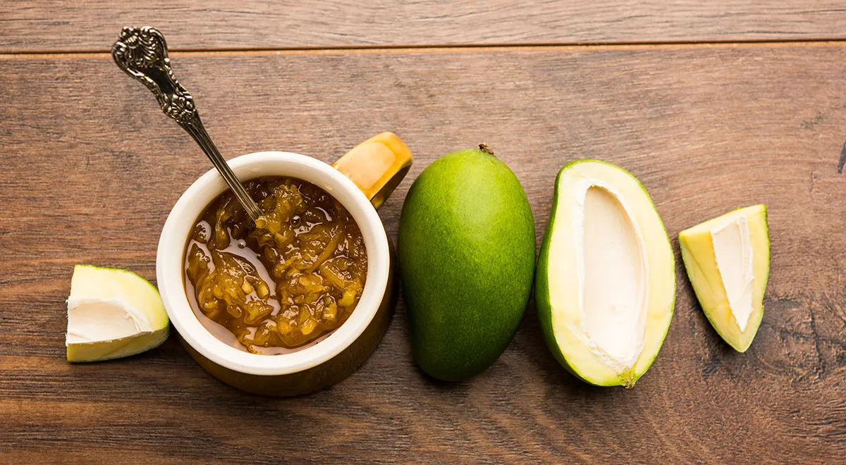 Для тех, кто понимает: как сделать из неспелого манго вкуснейший соус амба