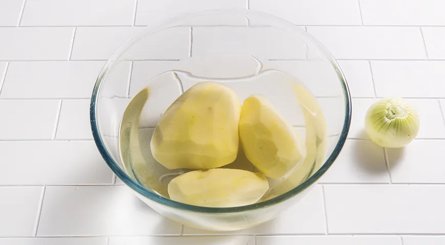 Картофельные драники с чесноком (без яиц и муки)