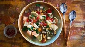 Рецепты с оливкой и кальмарами