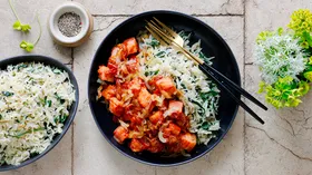 Рецепты с овощами, крупой и соусом терияки
