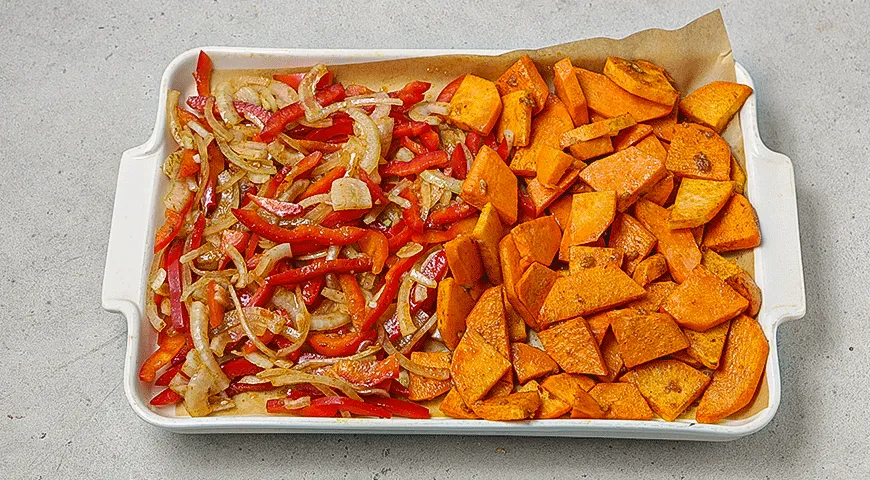 Фахитас с бататом