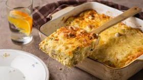 Запеканка из пельменей Ленивая жена