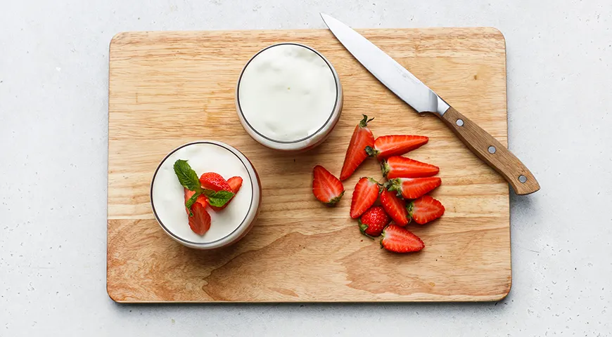 Желе из сметаны с желатином