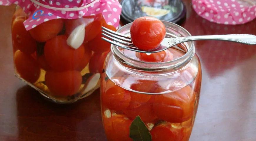 Маринованные помидоры в СВЧ-печи