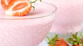 Рецепты с молочной продукцией, желатином и клубникой
