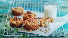 Яблочные кексы