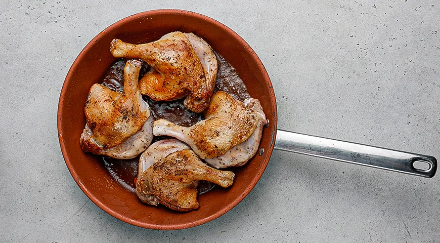 Пирог с уткой и красным вином