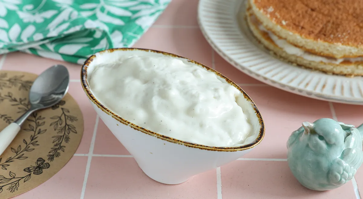 Сметанный крем с желатином