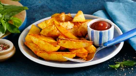 Картофель с хрустящей корочкой в духовке