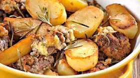 Рецепты с овощами, сырами и бараниной